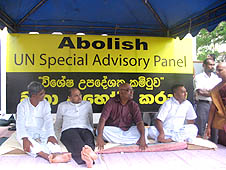 Warga Sri Lanka protes penyelidikan HAM PBB