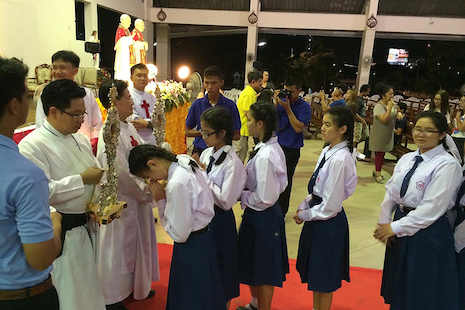 Relikwi St. Yohanes XXIII dan Relikwi St. Yohanes Paulus II berkunjung ke Thailand