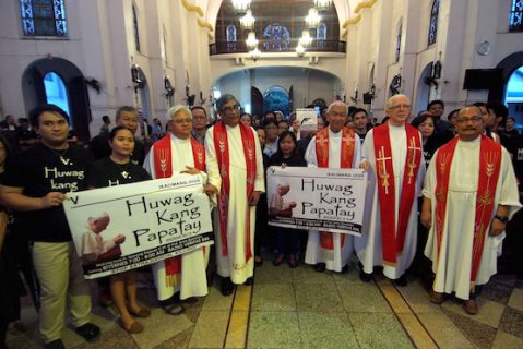 Kelompok Gereja berkampanye menentang eksekusi