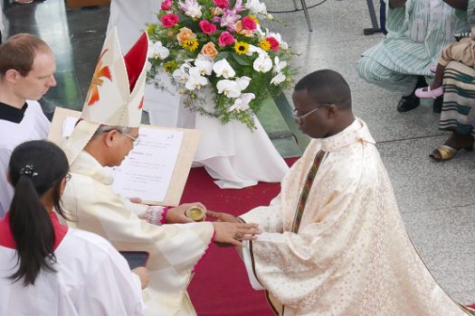 Provinsi SVD Cina mendapat imam baru dari Togo