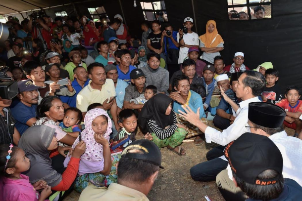 Umat Katolik Mengumpulkan Bantuan untuk Korban Gempa di Lombok 