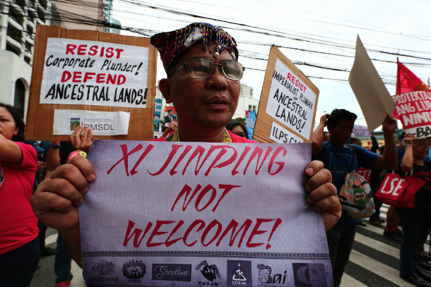 Warga Filipina Curiga akan Motif Kunjungan Presiden China