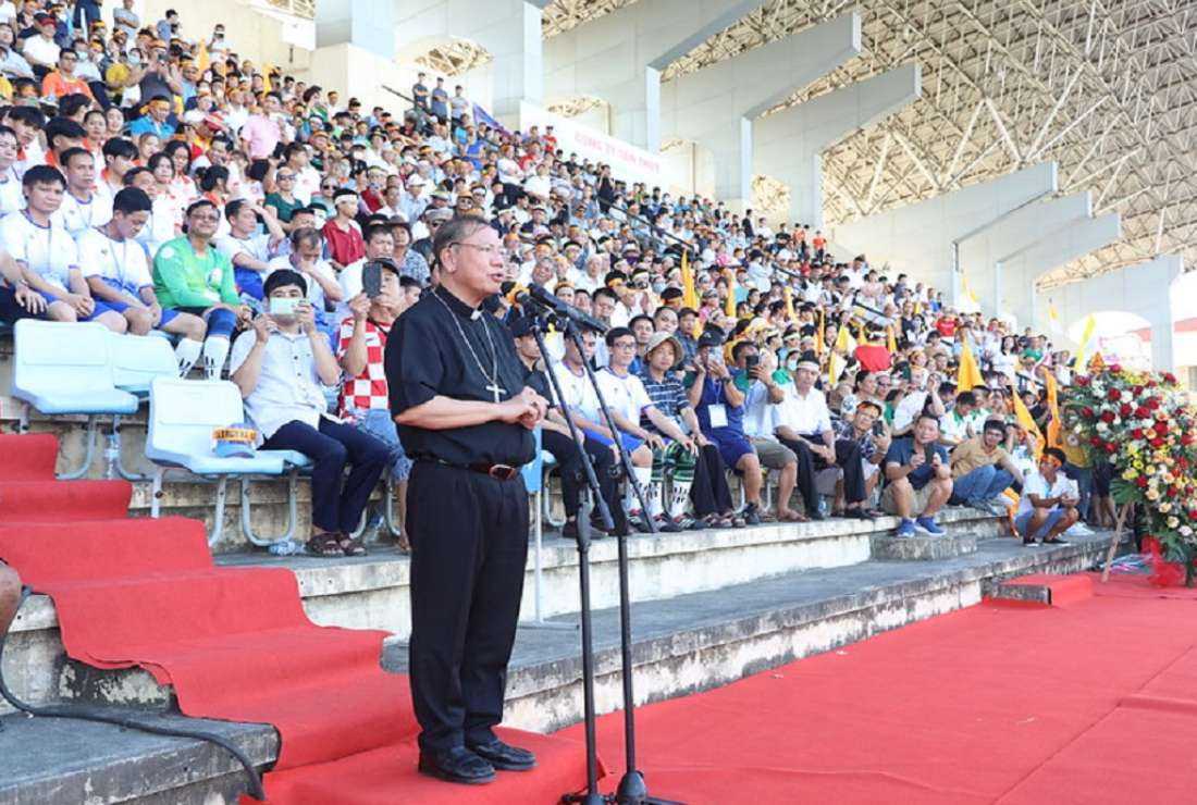 Klerus di Vietnam bermain sepak bola untuk menghidupi ‘spirit sinodalitas’