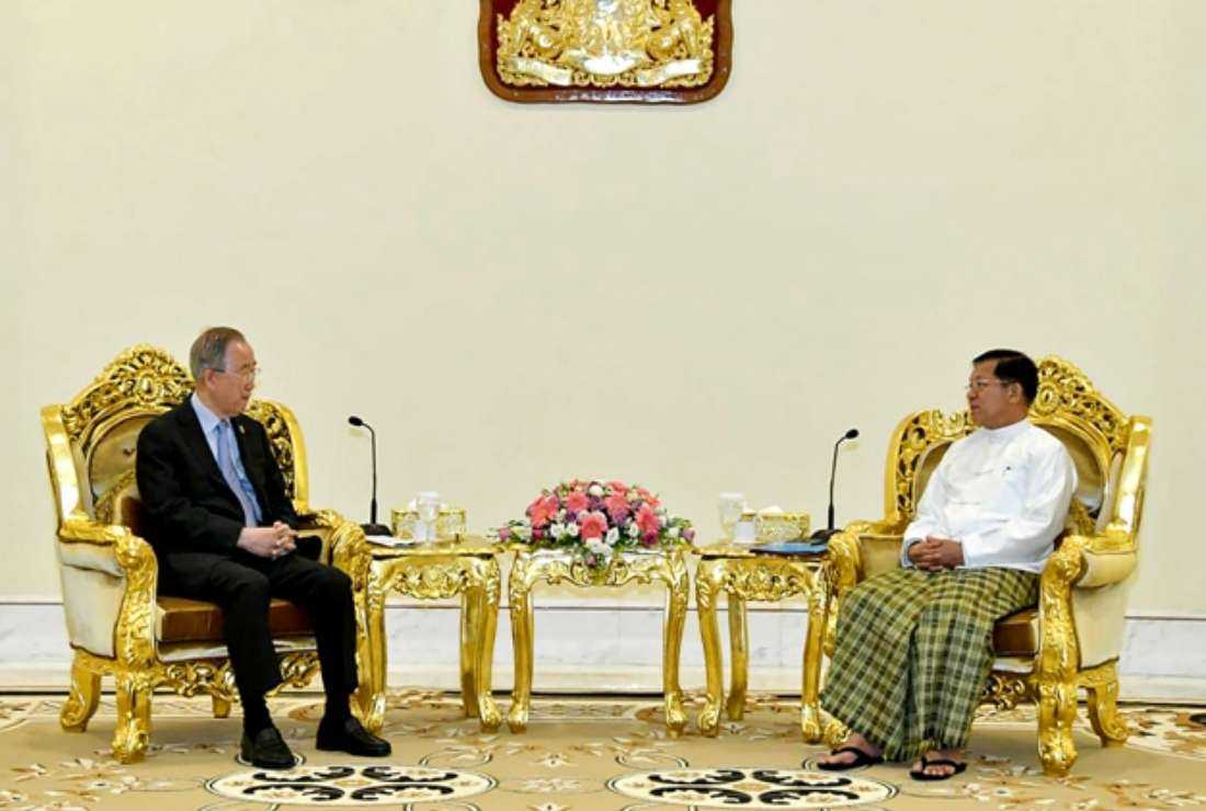 Junta serang rumah sakit saat mantan ketua PBB mengakhiri kunjungan ke Myanmar