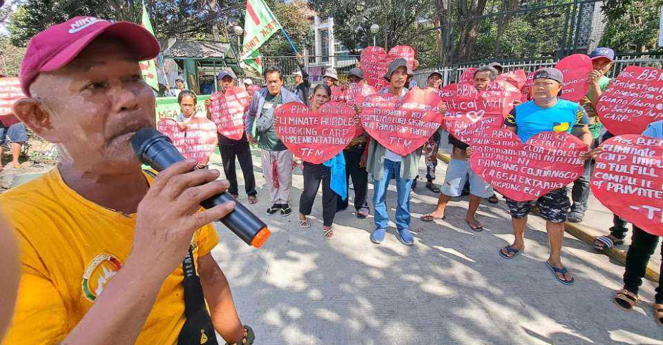 Caritas Filipina ragu dengan pembagian lahan pertanian